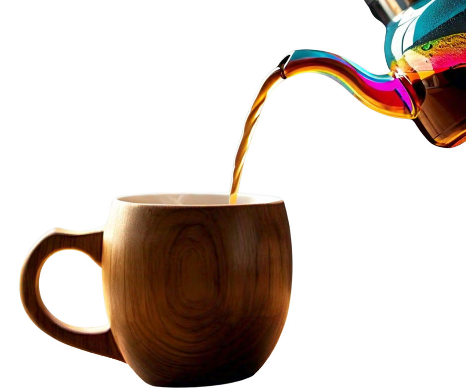 Coffee being poured